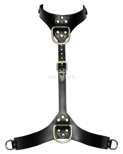 Bad Kitty leather effect body harness