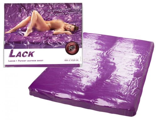Lakk lepedő lila 200 x 230 cm