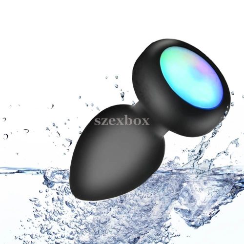 Mrow LED világító - vibrációs anál plug egyben