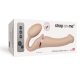 Strap-on-me radio-controlled, strapless attachable vibrator