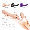 Strap-on-me radio-controlled, strapless attachable vibrator