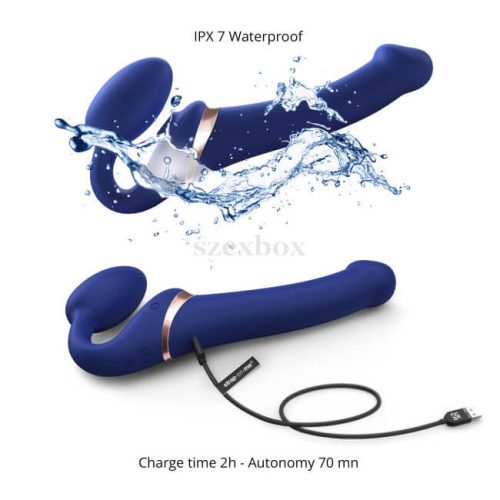 Strap-on-me Strapless strap-on air wave vibrator