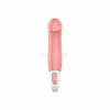 Satisfyer Master cordless acrylic vibrator natural