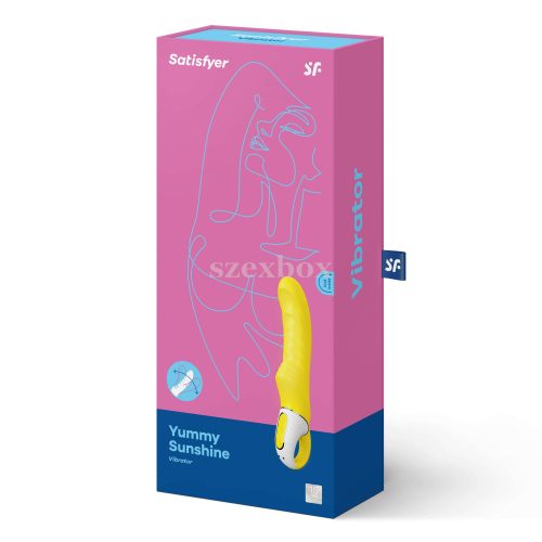Satisfyer Yummy Sunshine rechargeable G-spot vibrator yellow