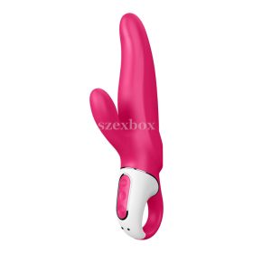   Satisfyer Mr. Rabbit rechargeable vibrator with tickle lever Pink