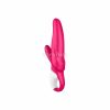 Satisfyer Mr. Rabbit rechargeable vibrator with tickle lever Pink