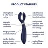 Satisfyer Endless Fun rechargeable waterproof vibrator