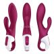Satisfyer Heated Affair vibrator with tickle lever