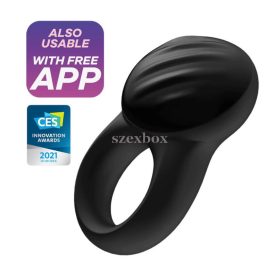   Satisfyer Signet Ring smart, rechargeable, vibrating penis ring