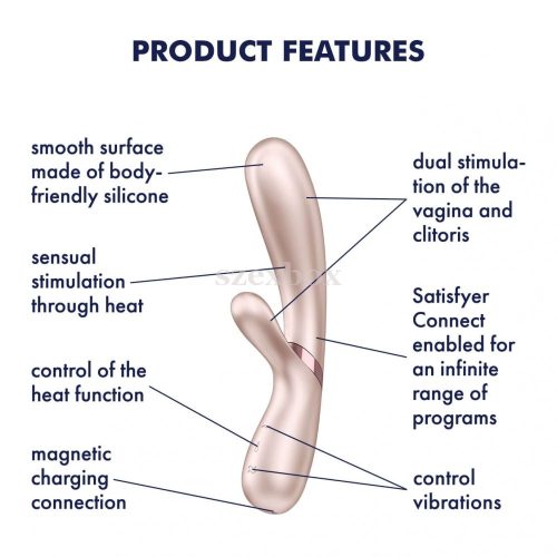 Satisfyer Hot Lover smart rechargeable heated vibrator