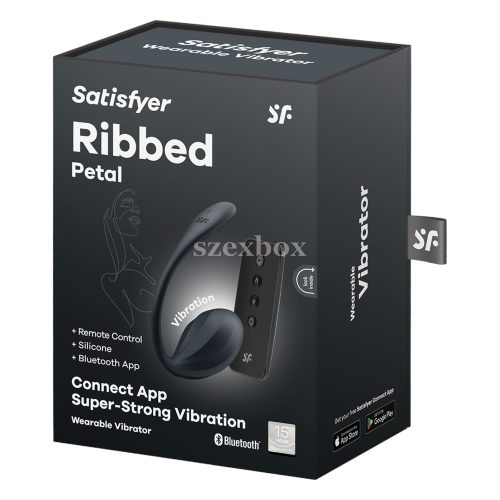 Satisfyer Ribbed Petal Radio Vibrating Egg