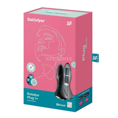 Satisfyer Rotator Plug 1 rechargeable rotating beaded anal vibrator