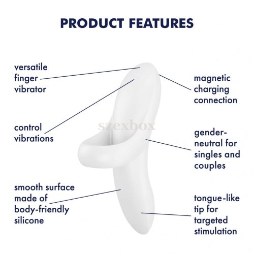 Satisfyer Bold Lover rechargeable finger vibrator