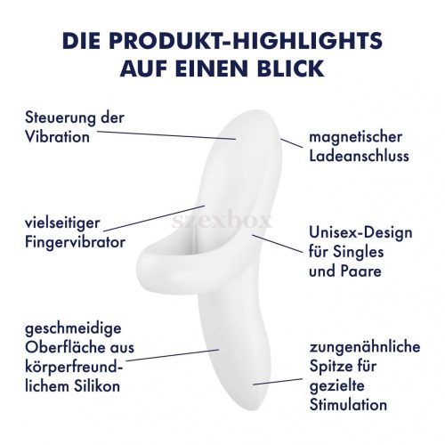 Satisfyer Bold Lover rechargeable finger vibrator