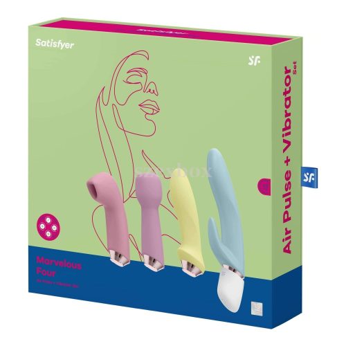 Satisfyer Marvelous Four vibrátor készlet