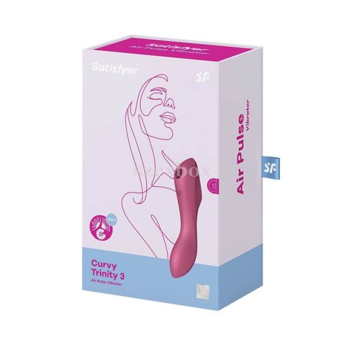 Satisfyer Curvy Trinity 3 red