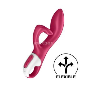 Satisfyer Embrace Me vibrator with tickle lever