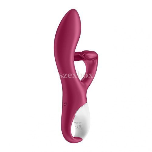 Satisfyer Embrace Me vibrator with tickle lever
