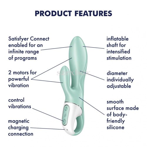 Satisfyer Air Pump Bunny 5 pumpable vibrator