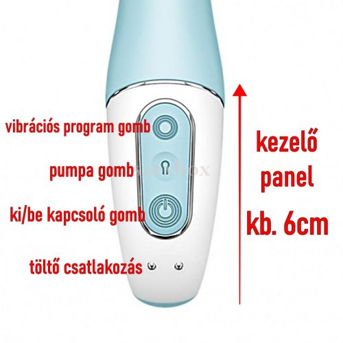 Satisfyer Air Pump 5 pumpable vibrator