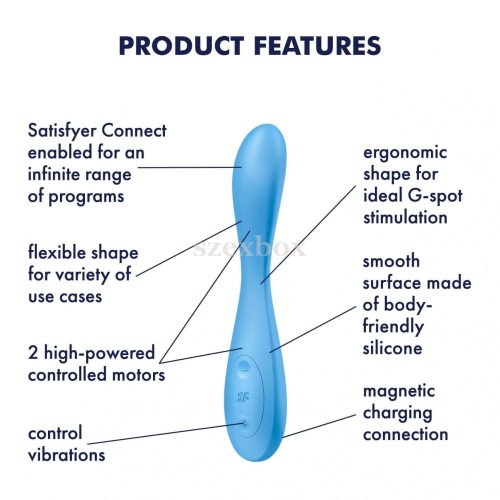 Satisfyer G-spot Flex 4 okos G-pont vibrátor
