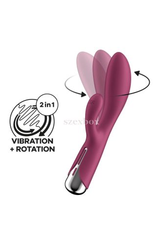 Satisfyer Spinning Rabbit 1 rotating vibrator with spinning lever
