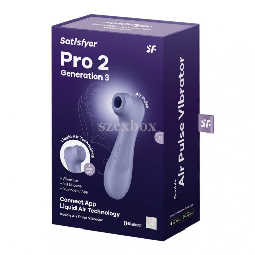 Satisfyer Pro 2 Generation 3 smart airwave clitoral stimulator