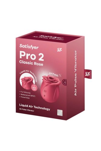 Satisfyer Pro 2 Rose Classic rechargeable air-wave clitoral stimulator