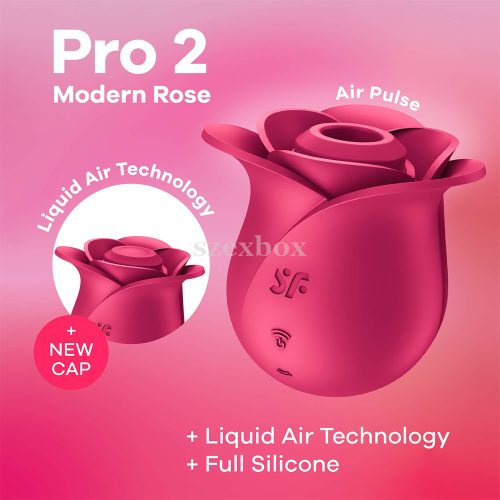 Satisfyer Pro 2 Rose Modern rechargeable air-wave clitoral stimulator