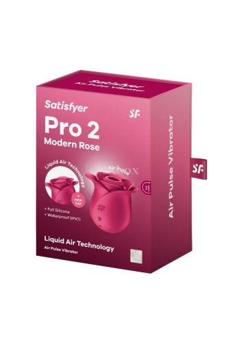 Satisfyer Pro 2 Rose Modern rechargeable air-wave clitoral stimulator