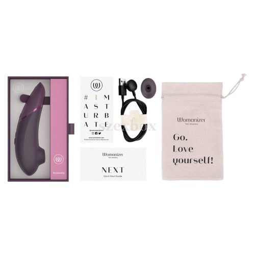 Womanizer Next akkus, léghullámos csiklóizgató