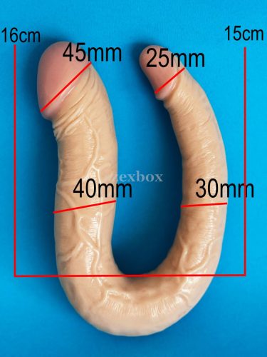 Hoodlum double dildo natural