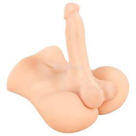 Realistic exercising penis