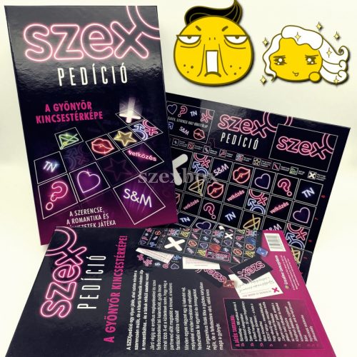 Szexpedíció erotikus társasjáték