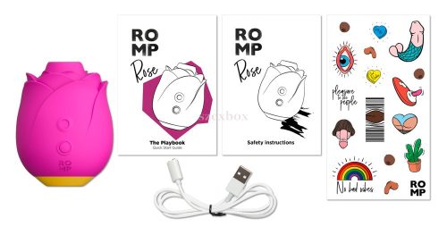 ROMP Rose rechargeable, airwave rose vibrator