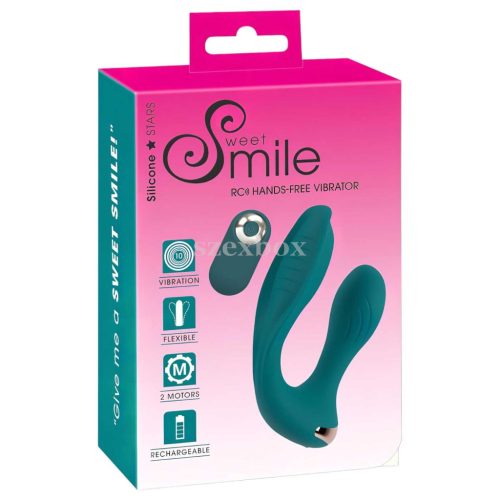 Smile clitoris and g-spot vibrator