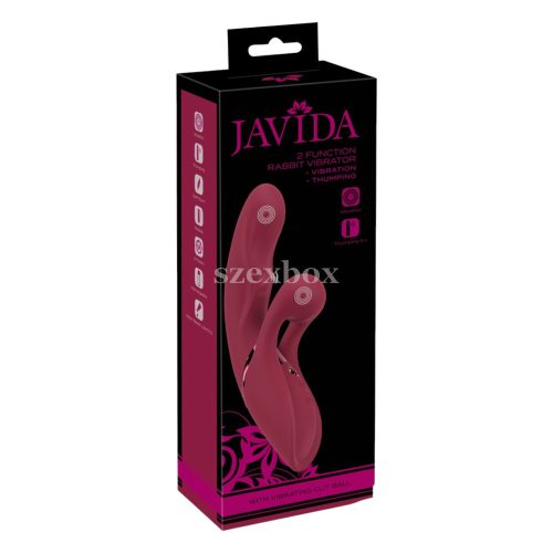 Javida 2 cordless vibrator with tickle lever