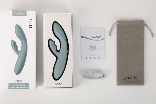 Svakom Chika rechargeable G-spot rabbit vibrator