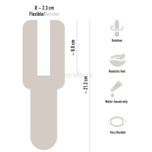 STROKER forgó maszturbátor – 360° intenzív stimuláció