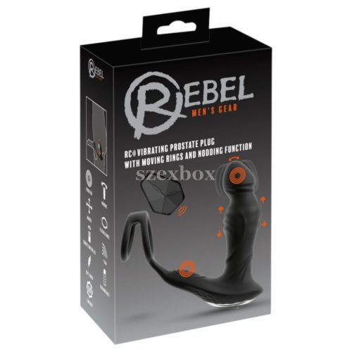 Rebel thrusting prostate vibrator
