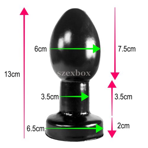 Zizi Plug XXL anál tágító – intenzív méret, biztos tartás