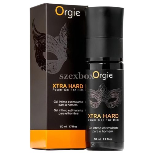 Orgie Xtra Hard Gel – Powerful Erection Support