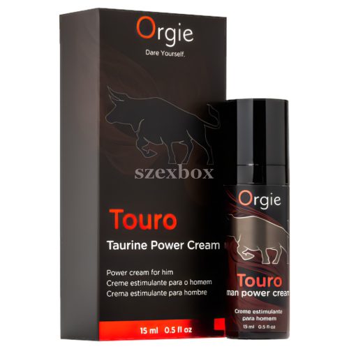 Orgie Touro Power Cream – Intense Erection Support