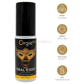 Orgie Oral Ease Spray – Mint Comfort for Oral Pleasure