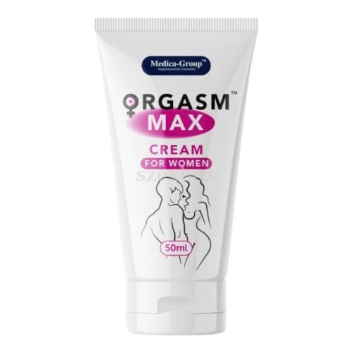 OrgasmMax vágyfokozó krém nőknek 50ml