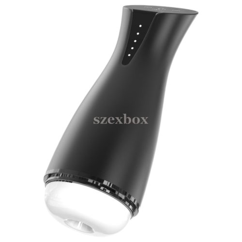 B6 vibrációs, melegítős, szopó maszturbátor