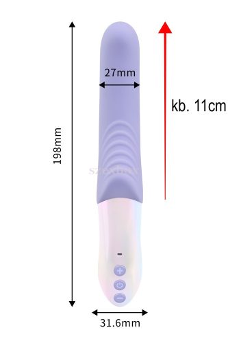 HotBox G-spot vibrator with clitoral stimulator – double pleasure