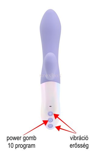 HotBox G-spot vibrator with clitoral stimulator – double the pleasure
