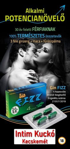 Gin FIZZ potencianövelő