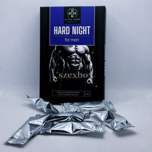 Hard Night for Men – Természetes férfi vitalitás támogatás